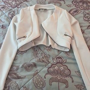 White dress jacket
